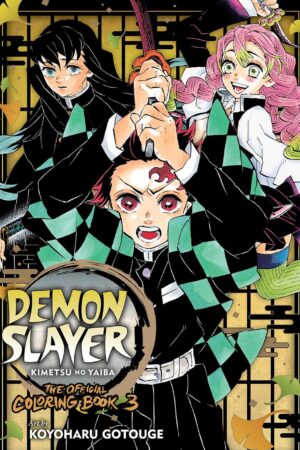 Demon Slayer: Kimetsu no Yaiba: The Official Coloring Book 3