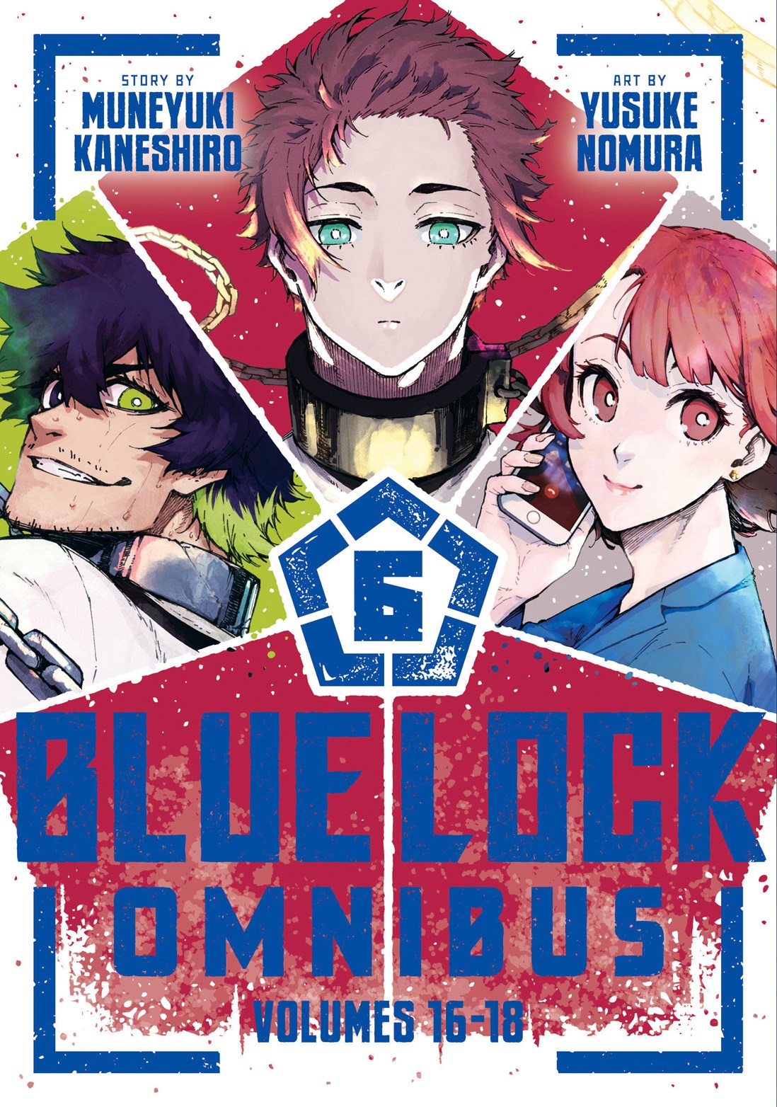 Blue Lock Omnibus 6 (Vol. 16-18)